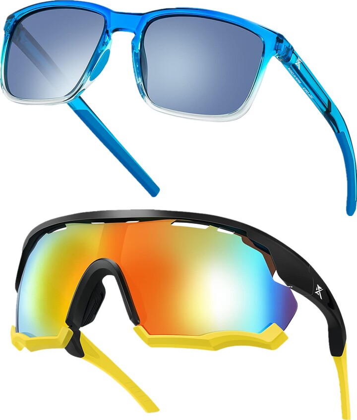 UNIONBAY U1030 Semi-Rimless UV Protective Metal Aviator Sunglasses. Cool  Gifts for Men 61 mm - ShopStyle