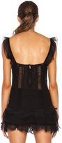 Thumbnail for your product : Isabel Marant Quidor Lace Cotton Top