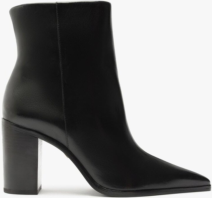 SCHUTZ Mikki Block Bootie 9.5 / Black/Leather