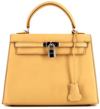 hermes yellow bag