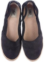 Thumbnail for your product : UGG Suede Round-Toe Espadrilles