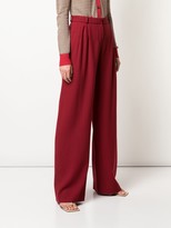 Thumbnail for your product : Rosetta Getty Wide-Leg Tailored Trousers