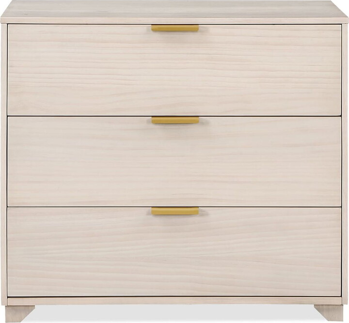 Pixie 3 Drawer Dresser in Washed Natural