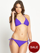 Thumbnail for your product : Resort Triangle Bikini Set - Black Or Purple