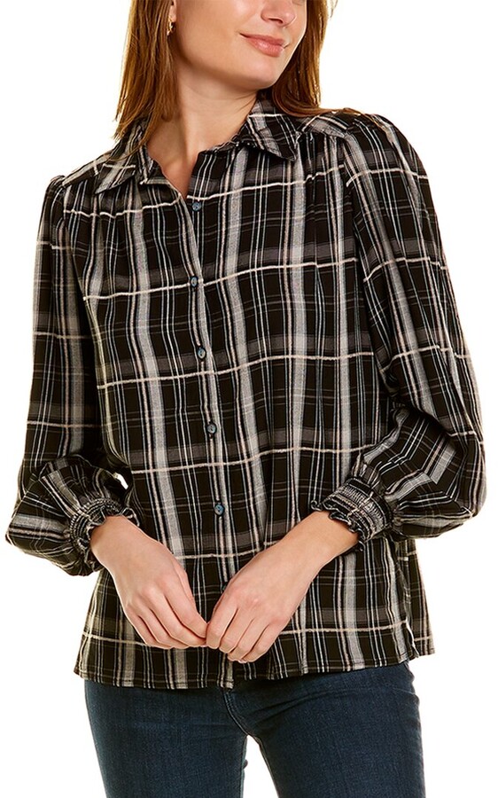 Plaid Blouse | Shop the world's largest collection of fashion 