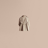 Thumbnail for your product : Burberry Skirted Cotton Twill Trench Coat