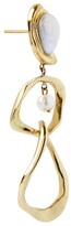 Thumbnail for your product : Aje Palms Pearl Drop Earring Size Os
