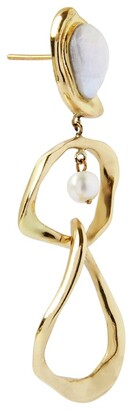 Aje Palms Pearl Drop Earring Size Os