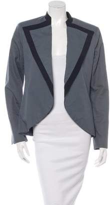 Timo Weiland Collared Open Front Blazer
