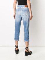 Thumbnail for your product : Dondup Cropped High-Waisted Jeans