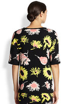 Thumbnail for your product : Moschino Cheap & Chic Moschino Cheap And Chic Floral-Knit Top