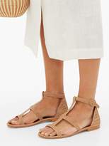 Thumbnail for your product : Carrie Forbes Tama Raffia Sandals - Womens - Tan