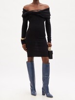 Thumbnail for your product : Paris Texas Knee-high Lizard-effect Leather Boots - Blue