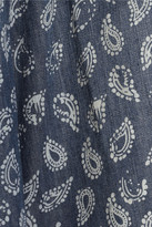 Thumbnail for your product : Current/Elliott The Perfect paisley-print denim shirt