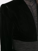 Thumbnail for your product : Emporio Armani Tailored Velvet Jacket