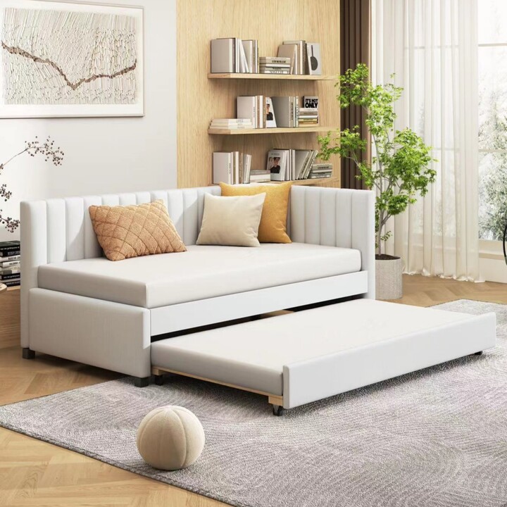 Streamdale Furniture Streamdale Twin Upholstered Daybed with Trundle