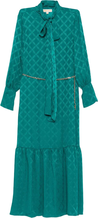 Michael Kors Monogram Maxi Dress