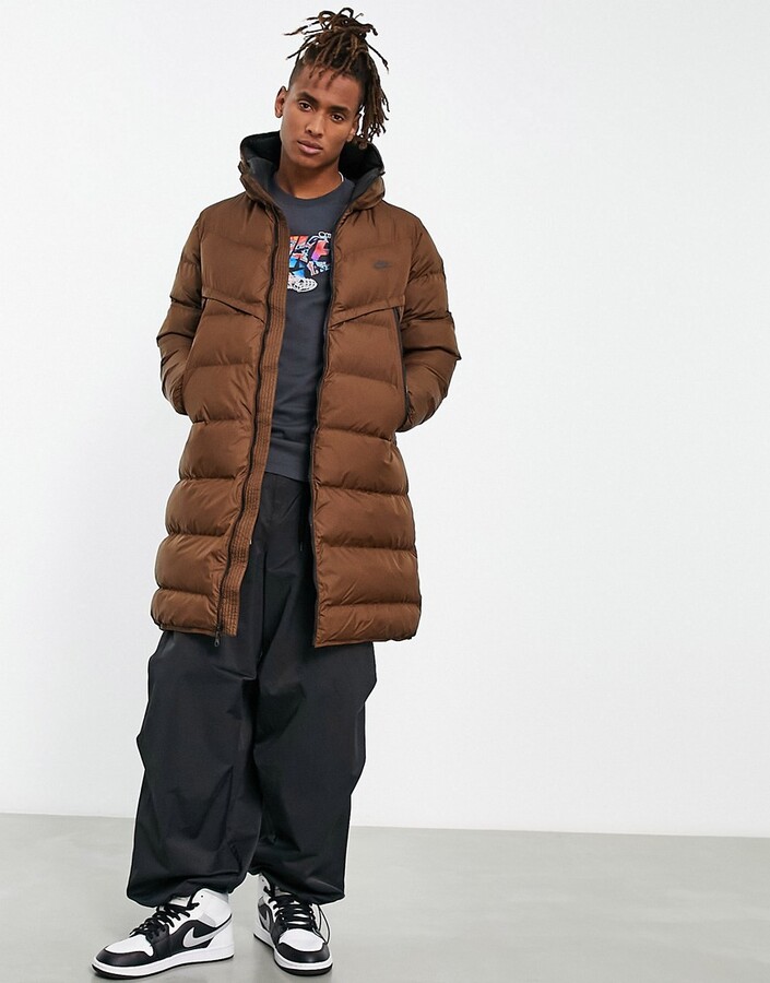 nike longline puffer jacket