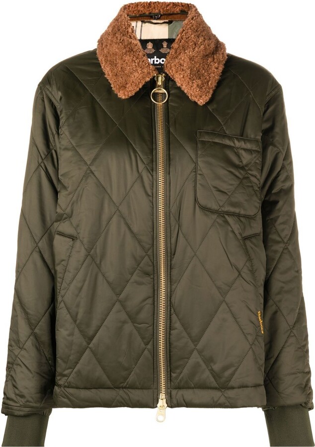 Barbour Quilted Field Jacket ShopStyle Down & Puffer Coats