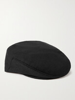Thumbnail for your product : Lock & Co Hatters Glen Wool and Alpaca-Blend Flat Cap - Men - Black - L
