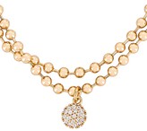 Thumbnail for your product : Ettika Ball Necklace with Crystal Ball Accent