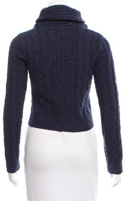 Opening Ceremony Cable Knit Cowl Neck Sweater
