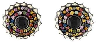 MCL by Matthew Campbell Laurenza Spinel & Multicolor Sapphire Earrings