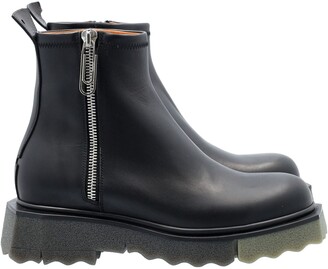 off white sample boots