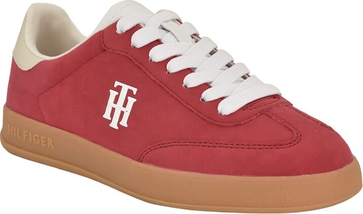 Tommy Hilfiger Women's Sarhli Lace Up Fashion Sneakers