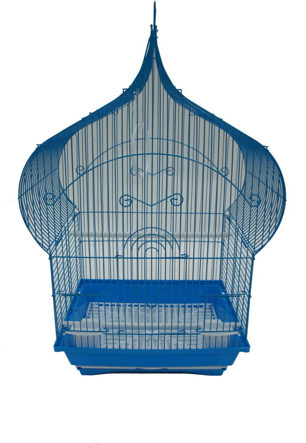 YML Group YML 1194BLU Taj Mahal Top Bird Cage, Small, Blue