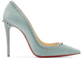 Thumbnail for your product : Christian Louboutin Blue Anjalina 100 Heels