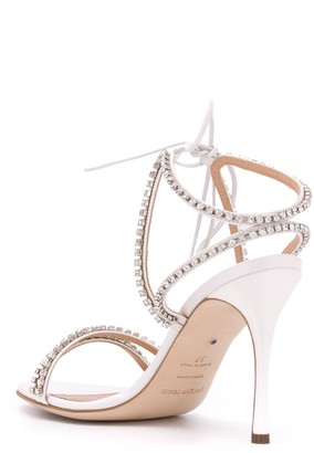 Sergio Rossi Strappy Crystal Sandals