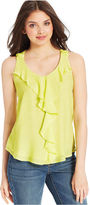Thumbnail for your product : Amy Byer BCX Ruffled Sleeveless Top