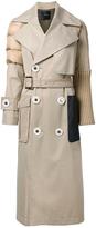 Thumbnail for your product : Undercover textured detail belted coat