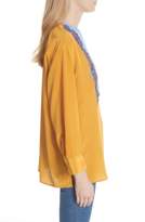 Thumbnail for your product : Tory Burch Colorblock Silk Tunic