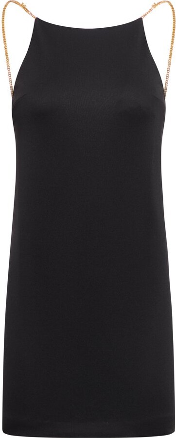 Palm Angels Open Back Chained Mini Dress