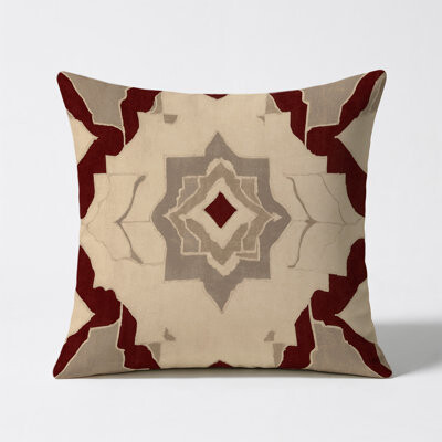 Rugolution Curved Precision Indoor And Outdoor Throw Pillow