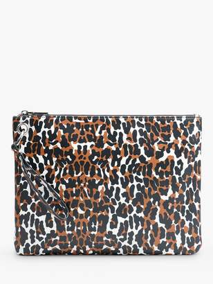 Hush Jackson Wristlet Clutch Bag, Leopard