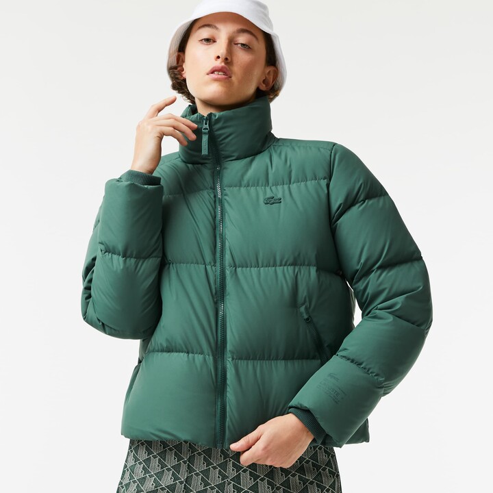 Lacoste Women's Green Jackets | ShopStyle