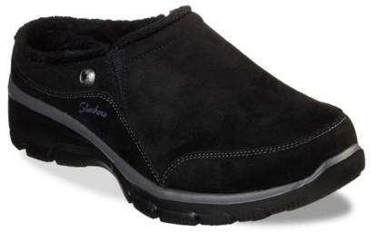 skechers relaxed fit easy going latte clog