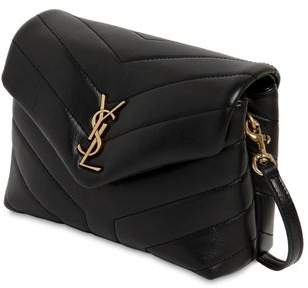 Saint Laurent Toy Loulou Monogram Leather Shoulder Bag