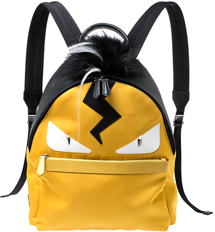fendi nylon monster backpack