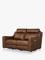 Thumbnail for your product : John Lewis & Partners Elevate Medium 2 Seater Power Recliner Leather Sofa