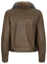 Thumbnail for your product : Brunello Cucinelli Fox Fur Collar Jacket