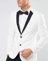 Thumbnail for your product : New Look Tuxedo Jacket In White