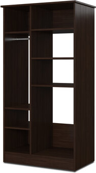 Barricks Furniture Solutions Wardrobe Beverage Center