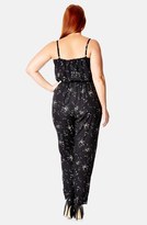 Thumbnail for your product : City Chic Ditsy Floral Print Jumpsuit (Plus Size)
