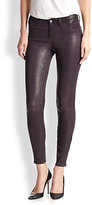 Thumbnail for your product : J Brand Leather Skinny Jeans