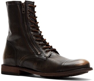 frye folsom plain toe boot