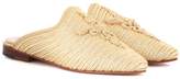 Thumbnail for your product : Carrie Forbes Raffia slippers